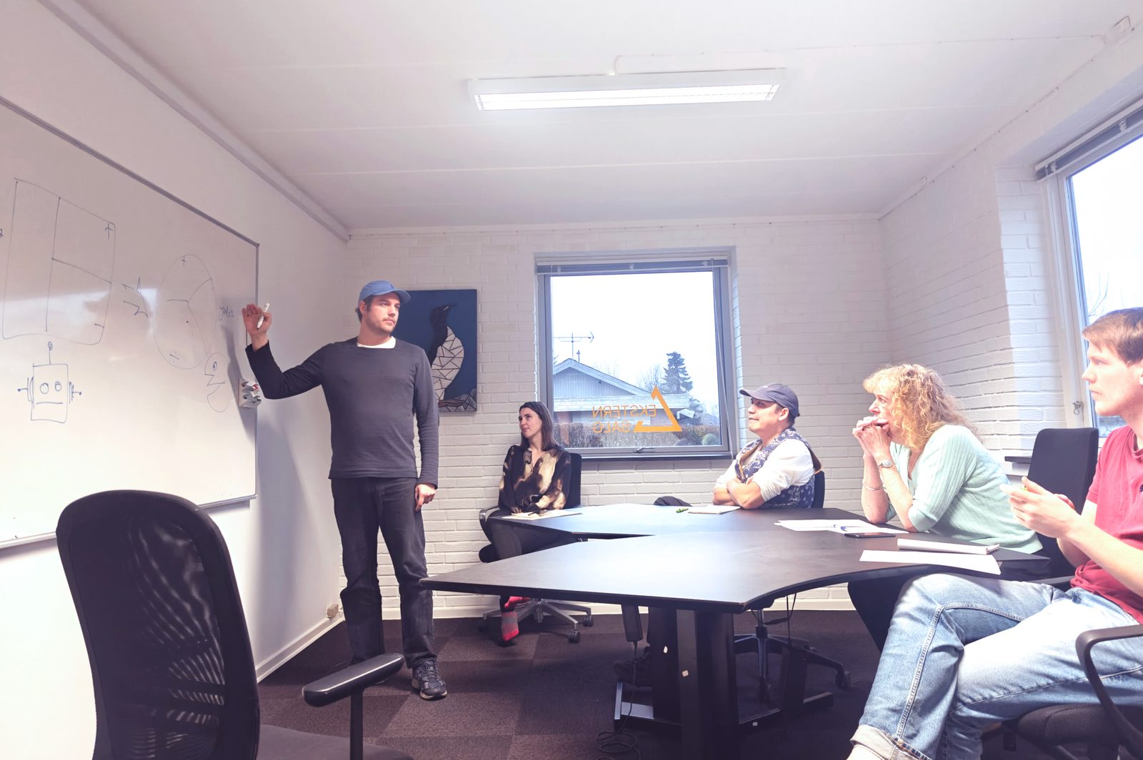 En almindelig arbejdsdag på House of Leads’ kontor i Aarhus